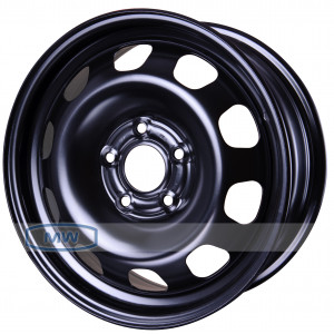 Диск штампованный 6.5x16 5x114.3 et50 d66.1 16003 AM Renault Duster NISSAN Teana Black Magnetto