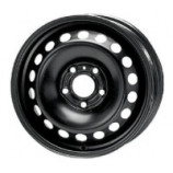 Диск штампованный 6.0x15 5x110 et49 d56.6 Opel Vectra черный КрКЗ
