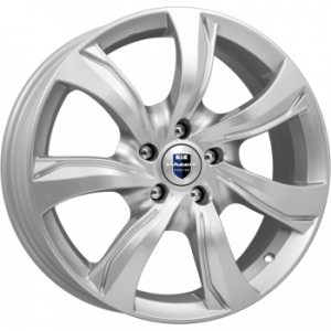 Диск литой 7.0x17 5x105 et38 d56.6 Либерти KC654 блэк платинум K&K