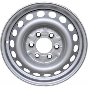 Диск штампованный 6.5x16 6x130 et62 d84.1 9487 Silver TREBL