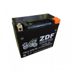 аккумулятор 12V20Ah Мото ZDF1220.1 о/п YTX20L-BS 177х88х156/250 EN
