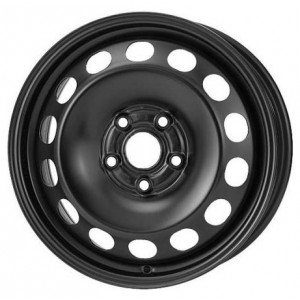Диск штампованный 5.0x14 5x100 et35 d57.1 14016 AM FABIA WV Polo SEAT IBIZA  Black MW Eurodisk